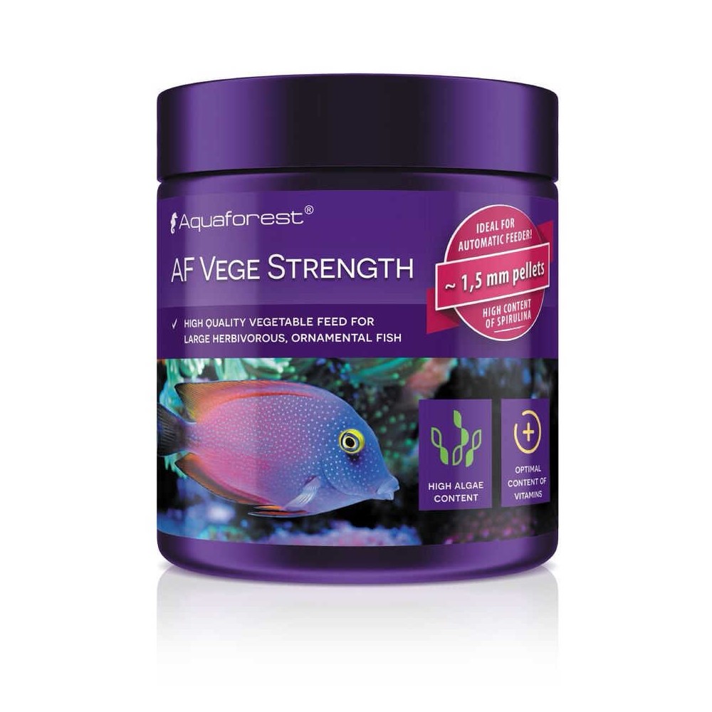 Alimento Aquaforest AF Vege Strength - Nutrizione ottimale per pesci erbivori di grandi dimensione