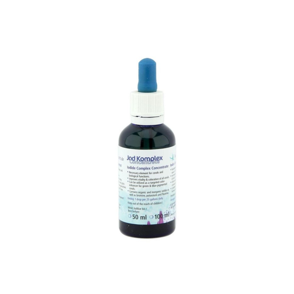 Integratore di Iodio Korallen-zucht - Jod Komplex Konzentrat 50ml - Per un Acquario Sano