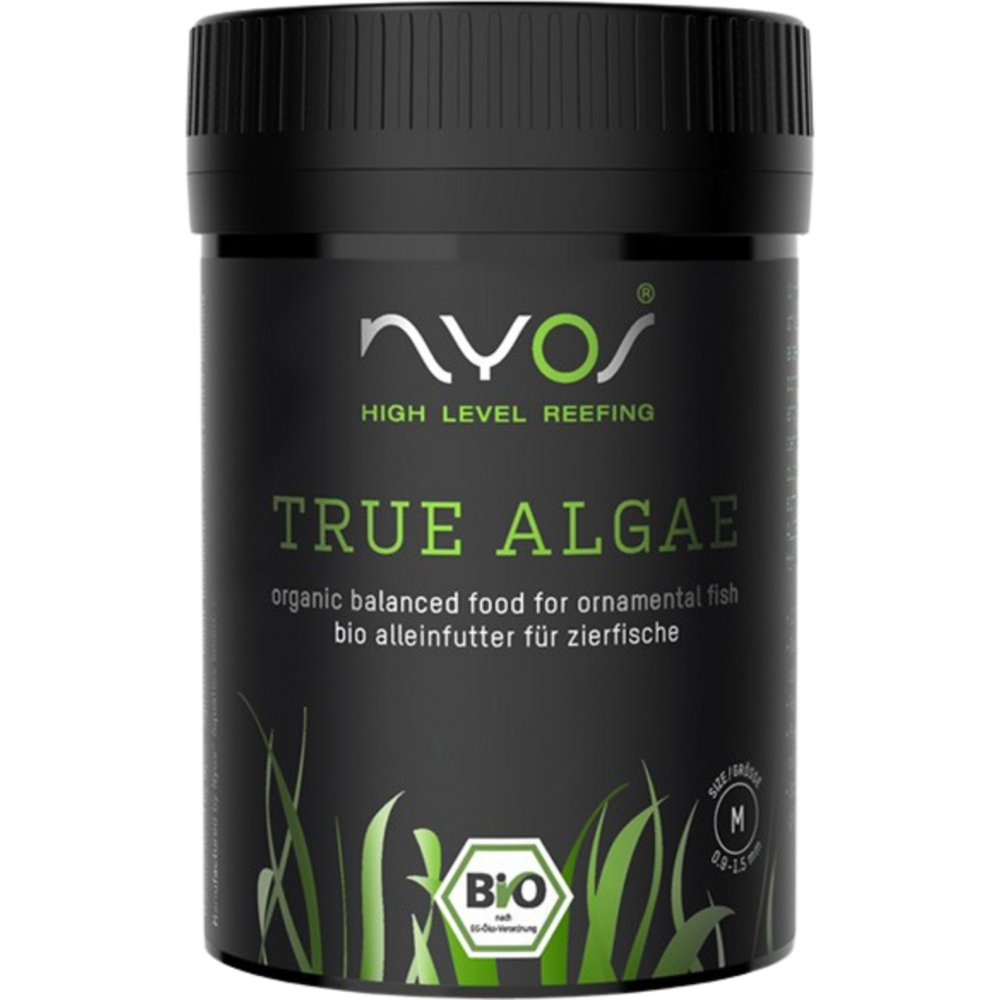 Alimento Nyos True Algae per Pesci Marini - Nutrizione Ottimale in 120ml