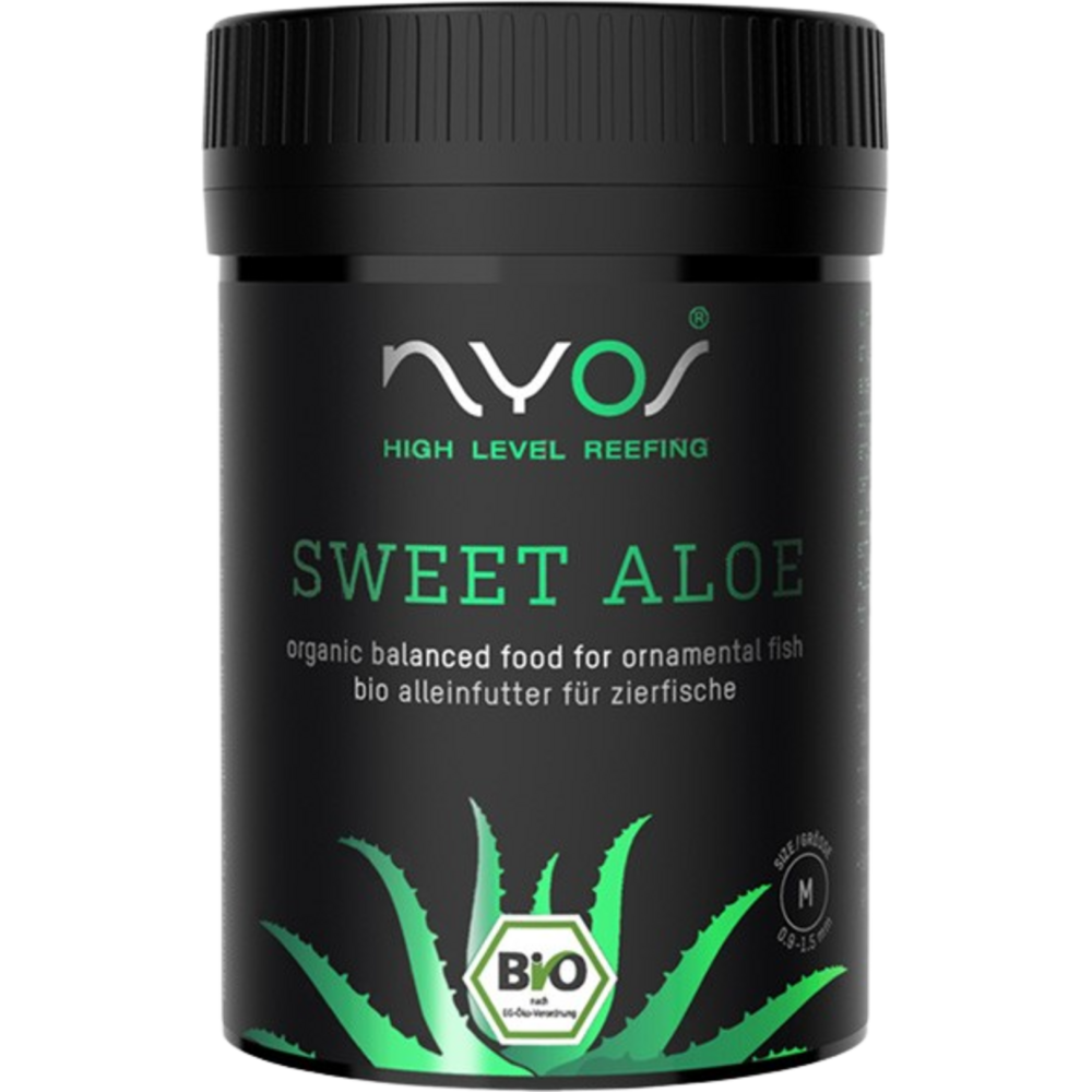 Alimento Nyos Sweet Aloe per Pesci Marini - Nutrizione Ottimale in 120ml